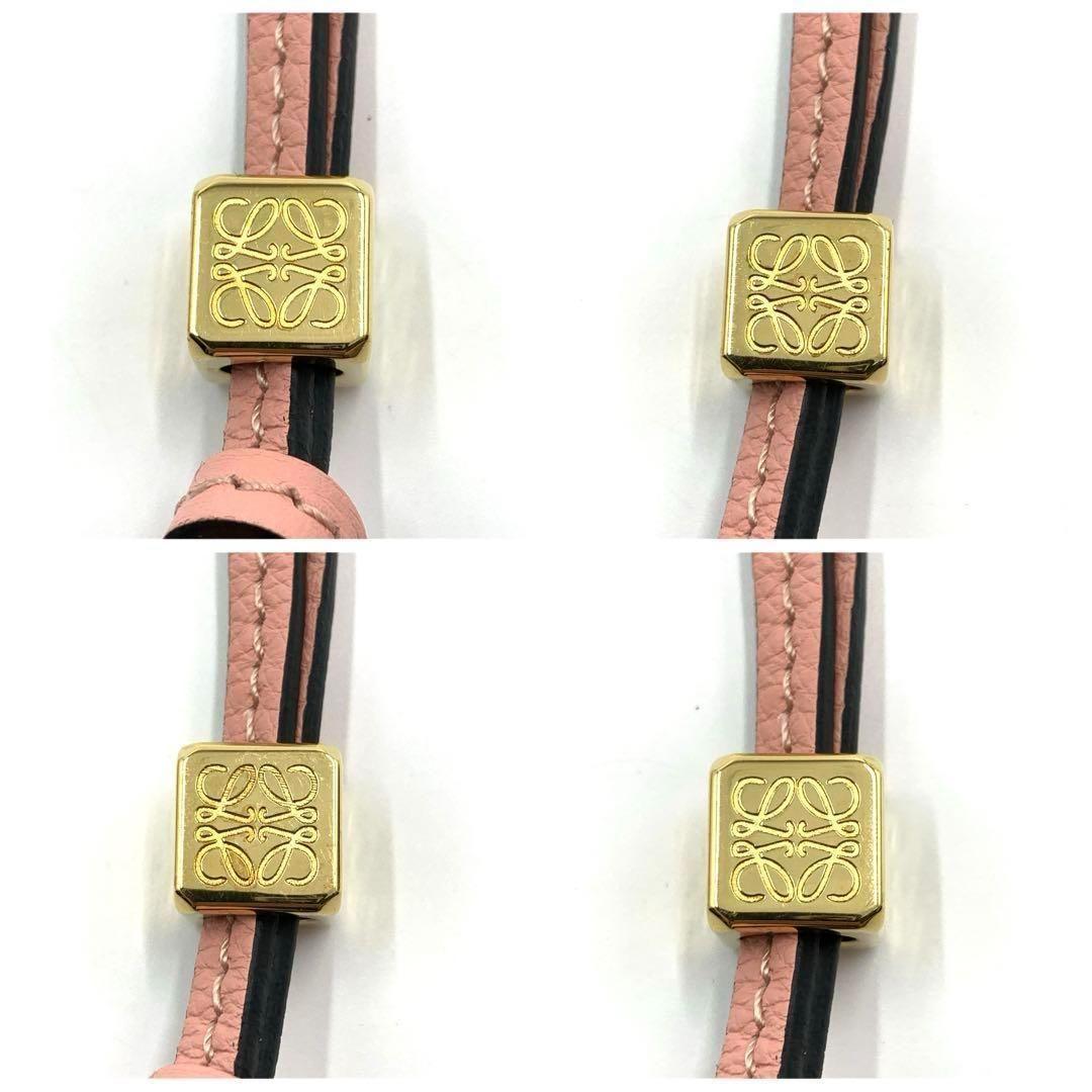 未使用級　LOEWE　ロエベ　チャーム　シーホース　アナグラム　リバーシブル