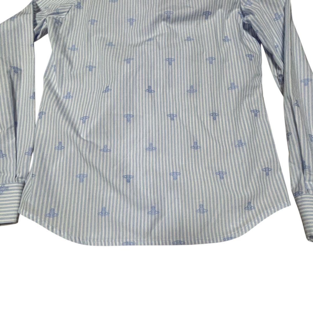 美品　Vivienne Westwood リボン ボウタイ オーブ　ストライプ