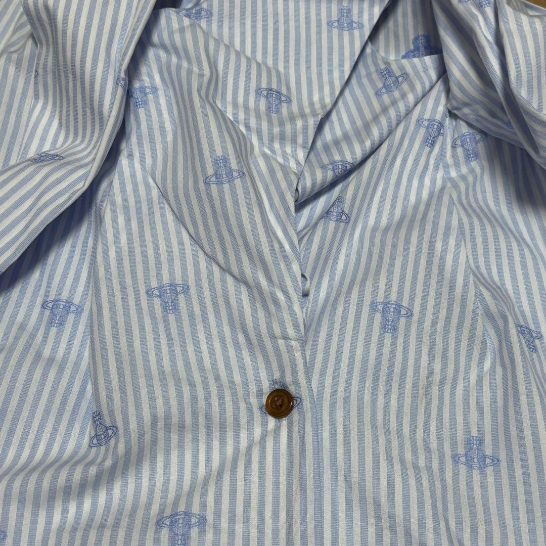 美品　Vivienne Westwood リボン ボウタイ オーブ　ストライプ