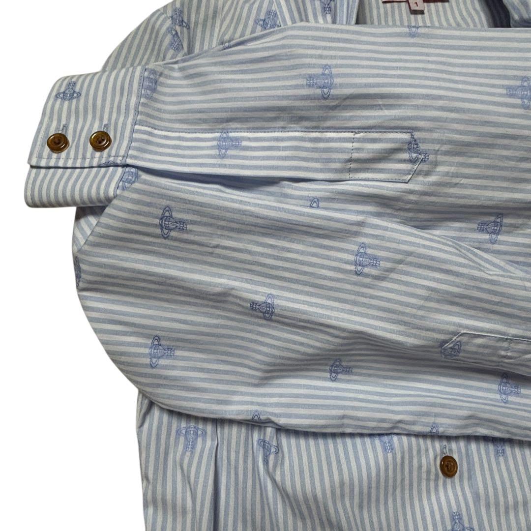 美品　Vivienne Westwood リボン ボウタイ オーブ　ストライプ