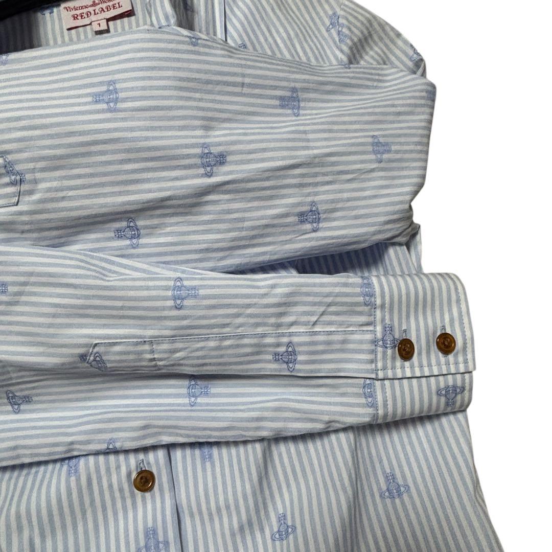 美品　Vivienne Westwood リボン ボウタイ オーブ　ストライプ