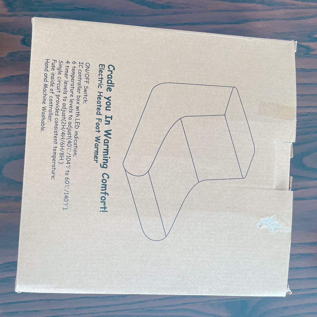 足元ヒーター フットウォーマー 電気 ホットフット ヒーター 10段階温度調整