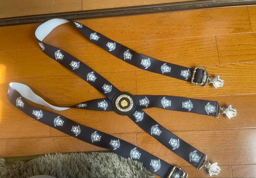値下げしました【美品】versace vintage ヴェルサーチ サスペンダー