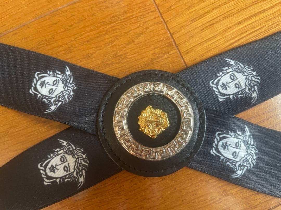 値下げしました【美品】versace vintage ヴェルサーチ サスペンダー