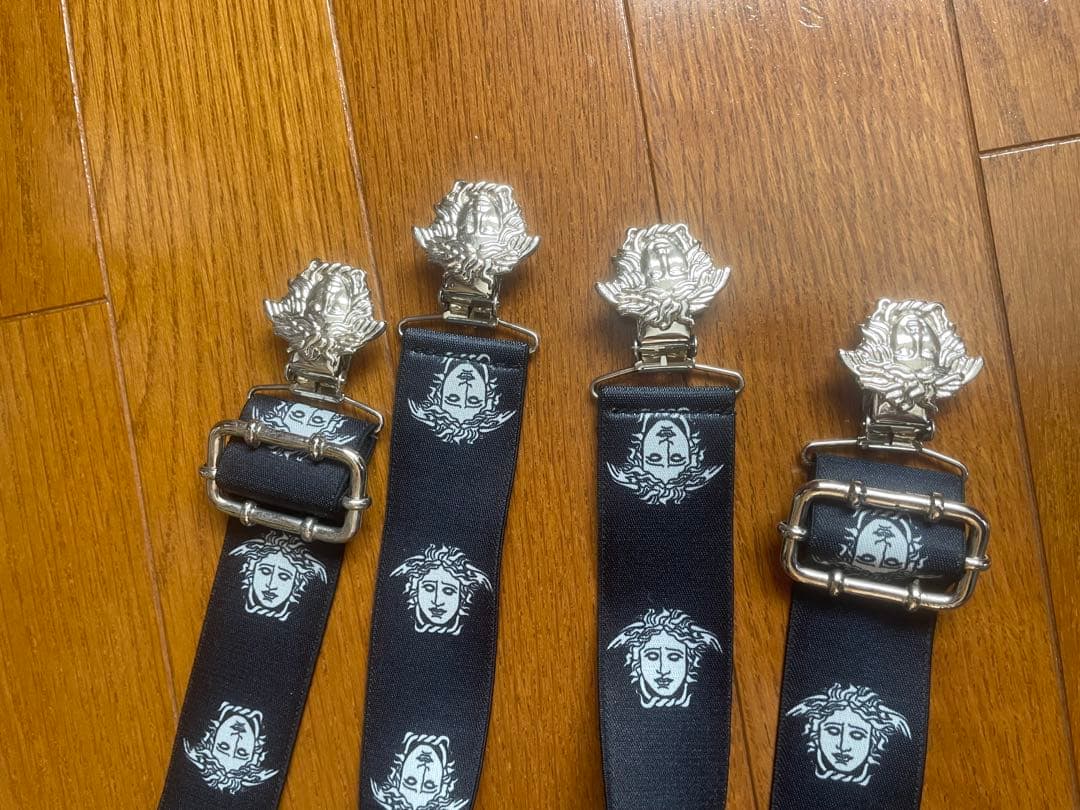 値下げしました【美品】versace vintage ヴェルサーチ サスペンダー