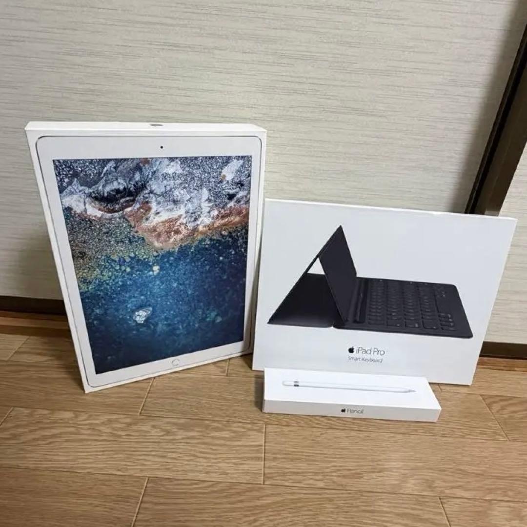 iPad本体 iPadPro12.9cellular+SmartKeyboard+pencil