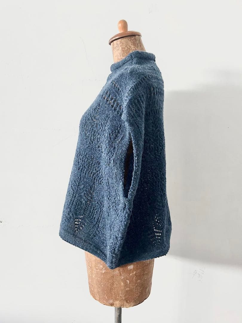 【美品】45R　シェットランドレースのショート馬ベスト