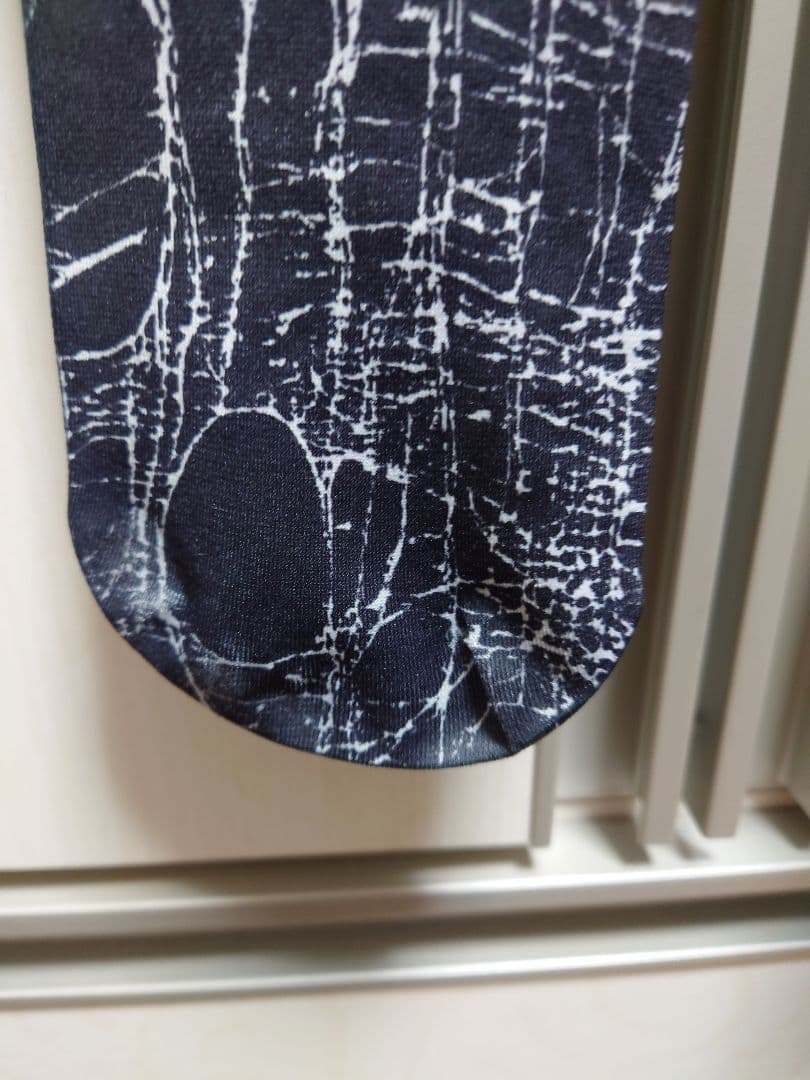 alice auaa アリスアウアア　ネットプリントタイツ　黒