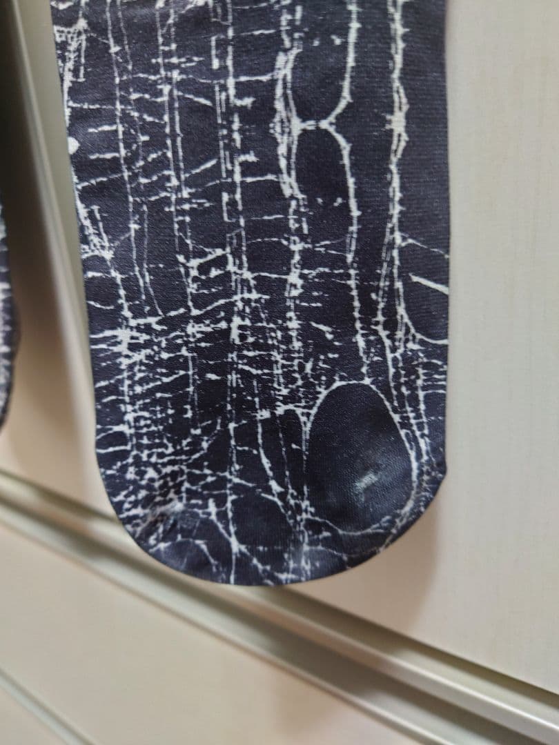 alice auaa アリスアウアア　ネットプリントタイツ　黒