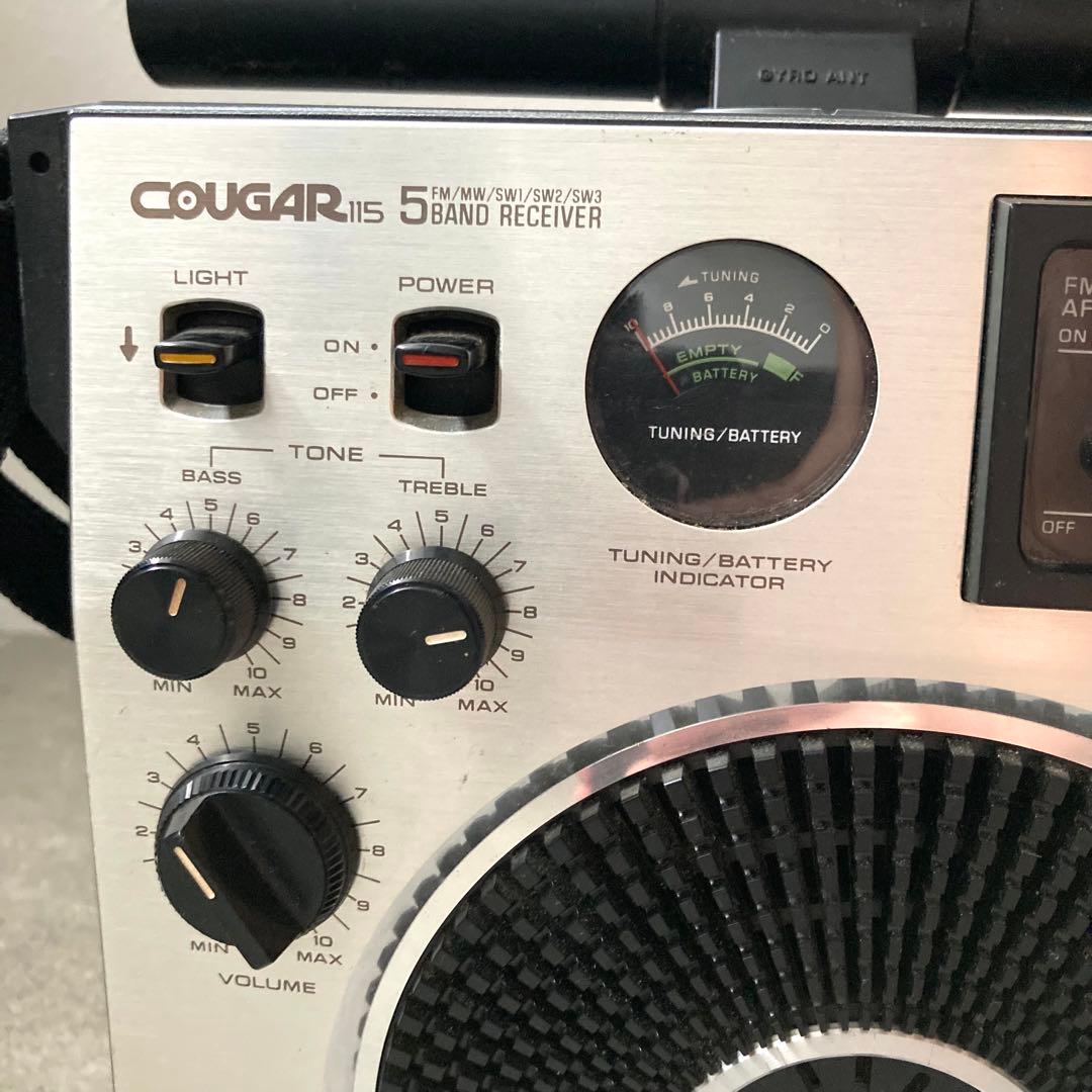 ナショナル/パナソニック COUGAR115 5BAND ラジオ RF-1150