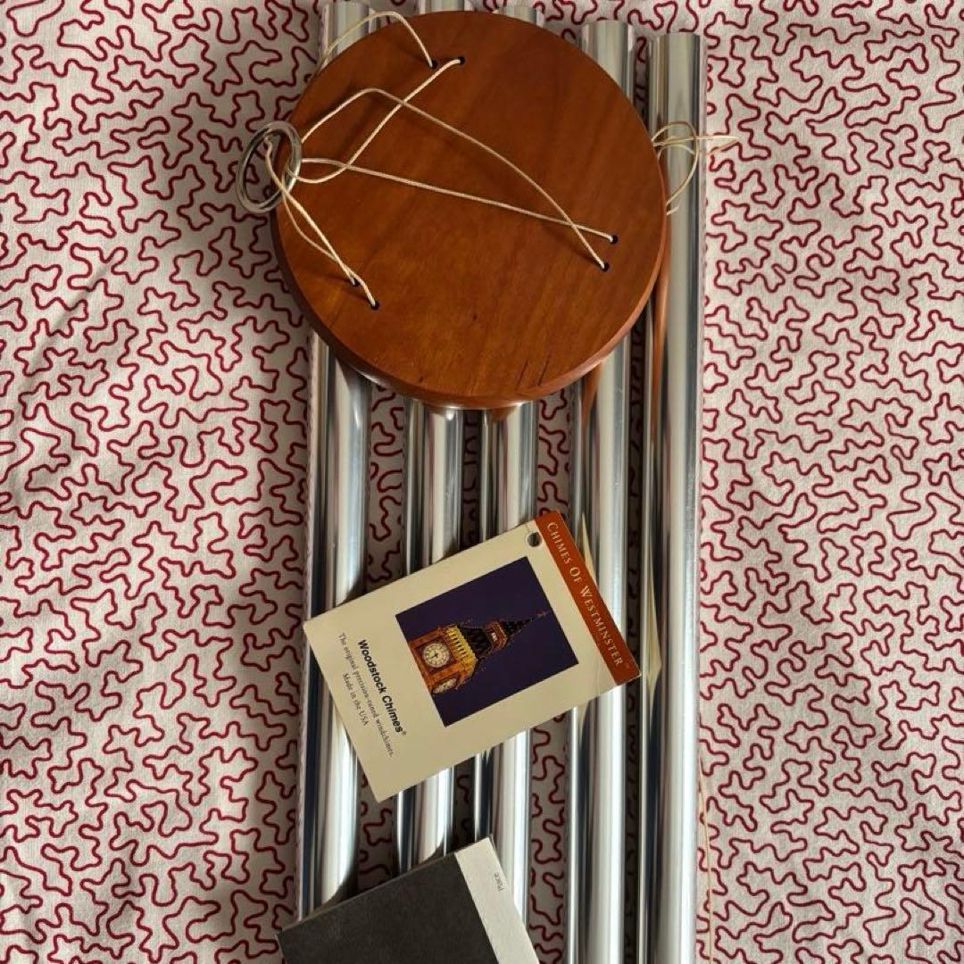 大型ウインドチャイム　ウッドストック社　ウエストミンスター