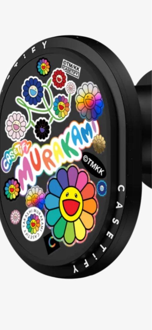 CASETiFY 村上隆デザイン iPhone フラワーステッカーマニ 車載