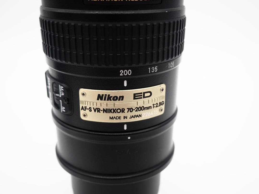 レンズ(ズーム) AF-S VR Zoom Nikkor ED 70-200mm F2.8G