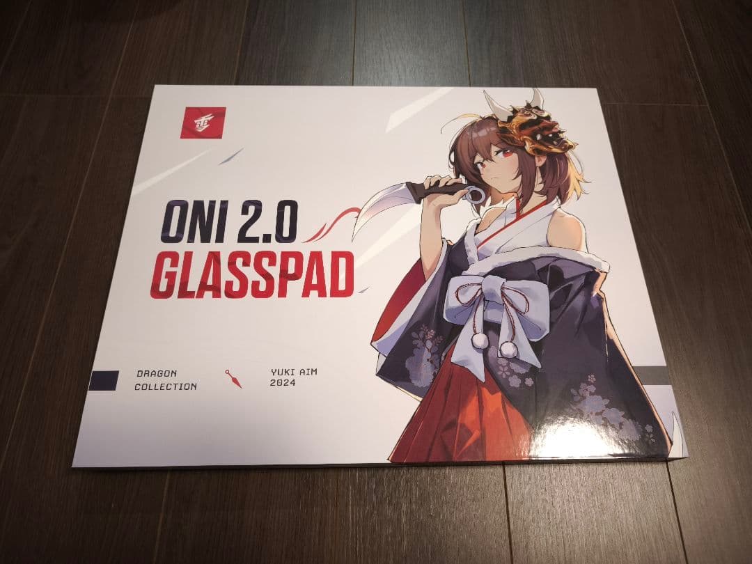 YukiAim　ONI2.0 ガラスマウスパッド