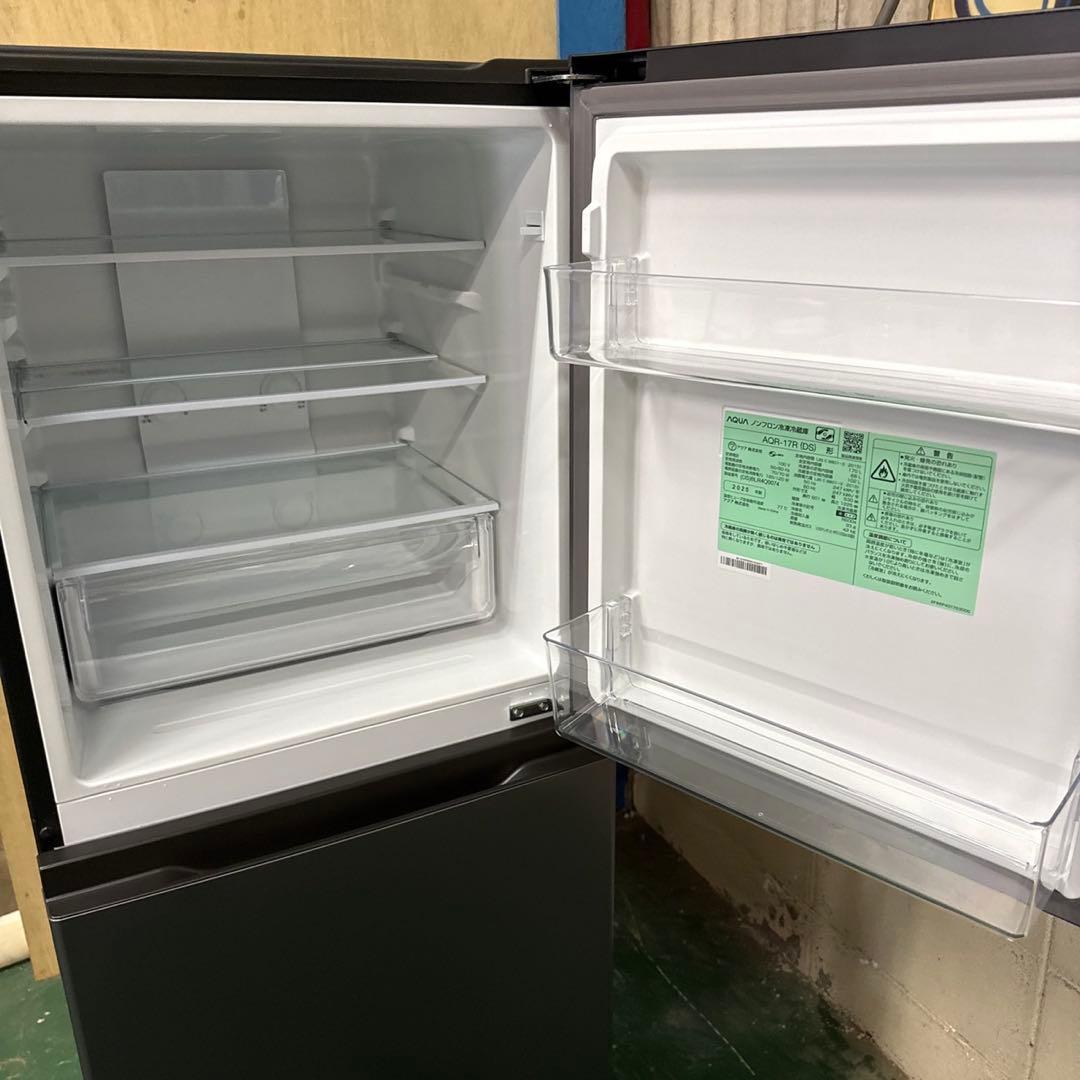 ダークグレー 2ドア冷蔵庫 AQR-17R （DS） 2025
