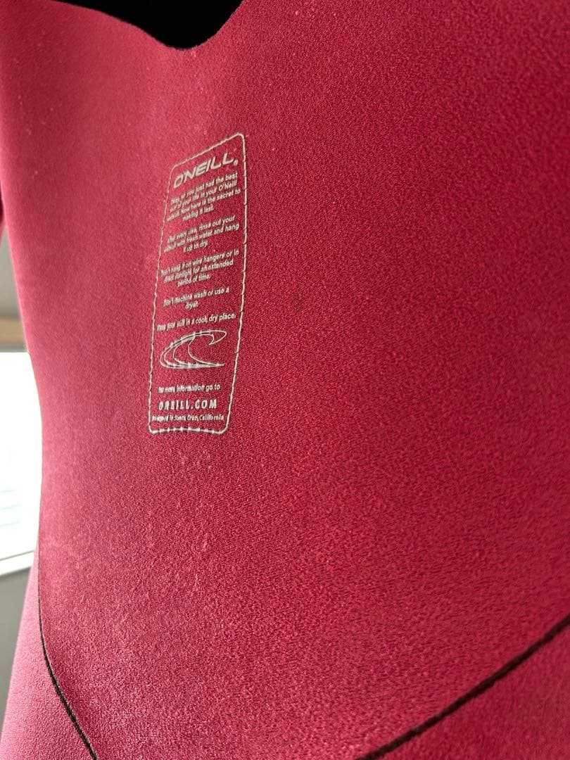 オニールO'NEILL フルスーツ　3mm 裏起毛　美品　ML相当オーダー