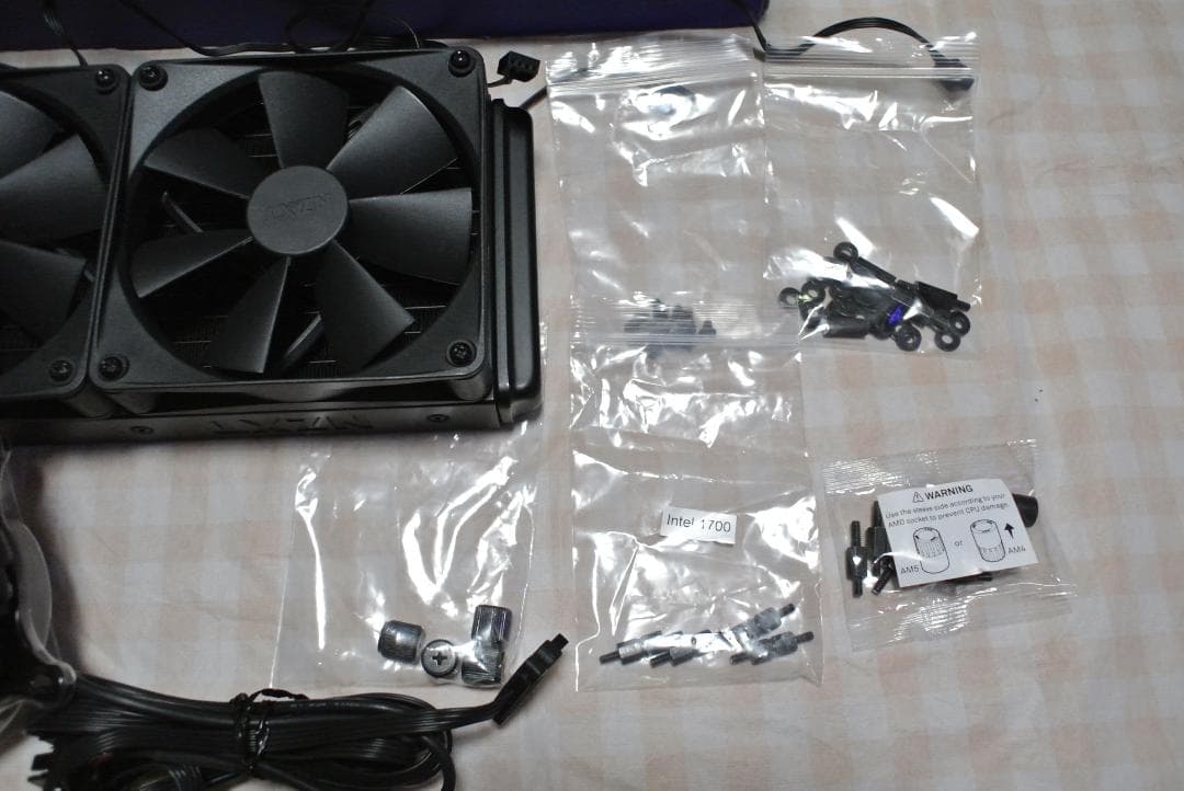 NZXT Kraken 360 水冷クーラー CPUクーラー 温度表示あり