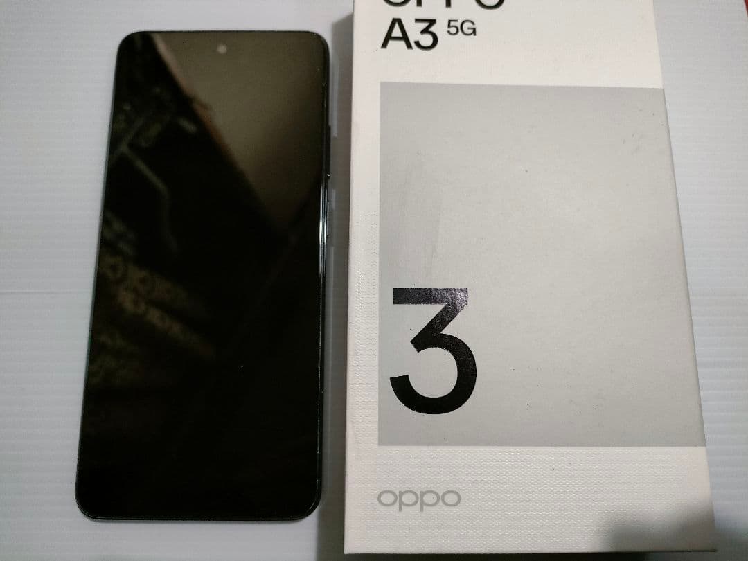 SIMフリー OPPO A3 5G 128GB ブラック