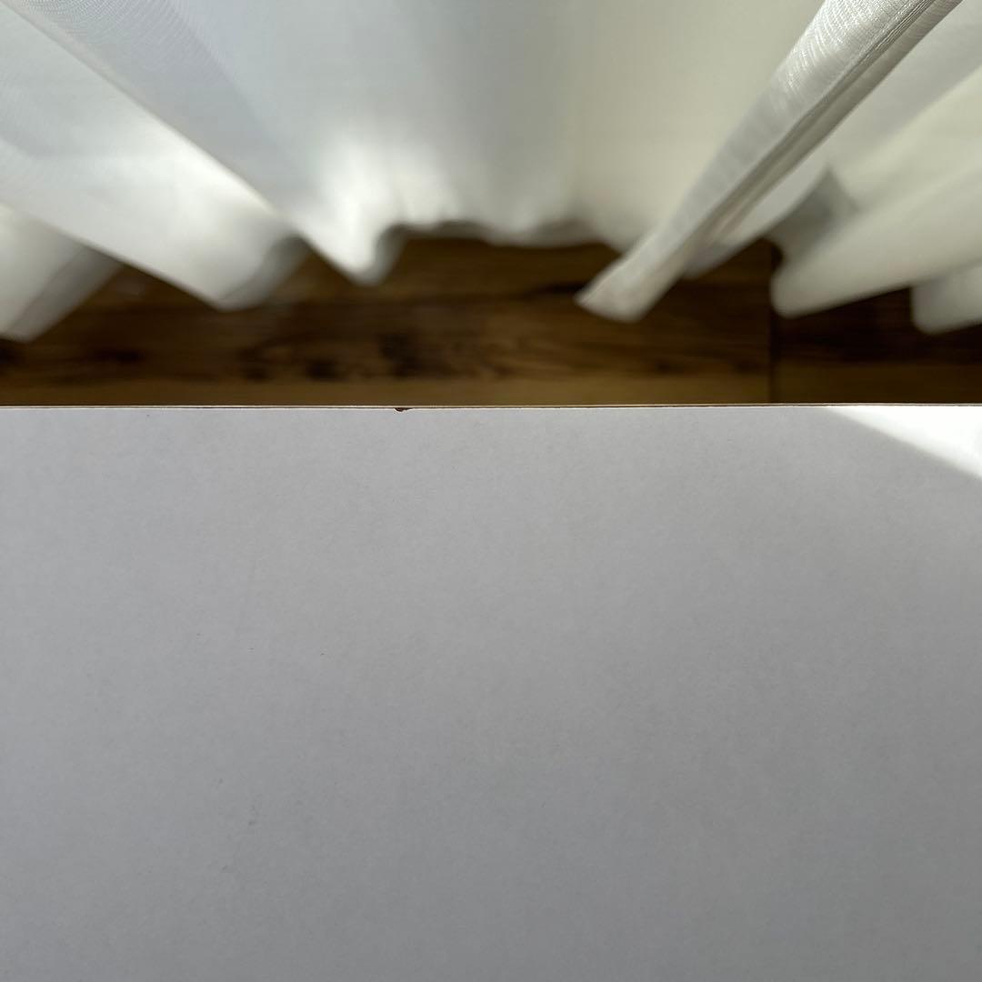 【廃盤】無印良品　机　メラミン天板　折りたたみ式