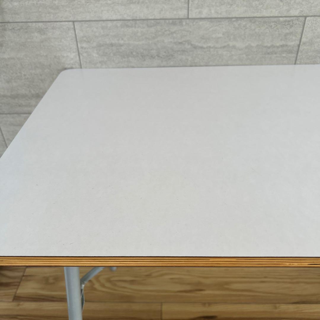 【廃盤】無印良品　机　メラミン天板　折りたたみ式