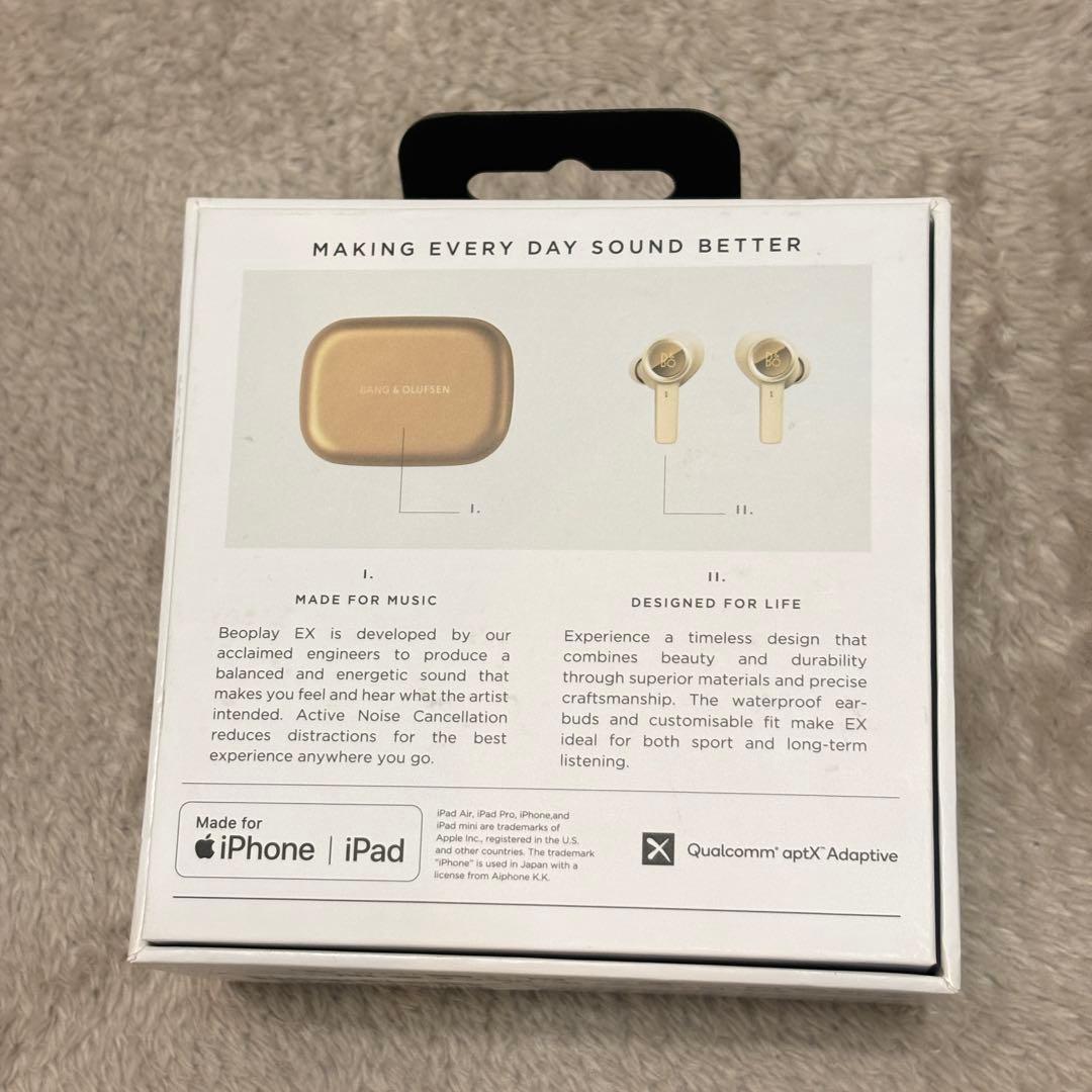 BEOPLAY EX gold tone Bluetooth イヤホン