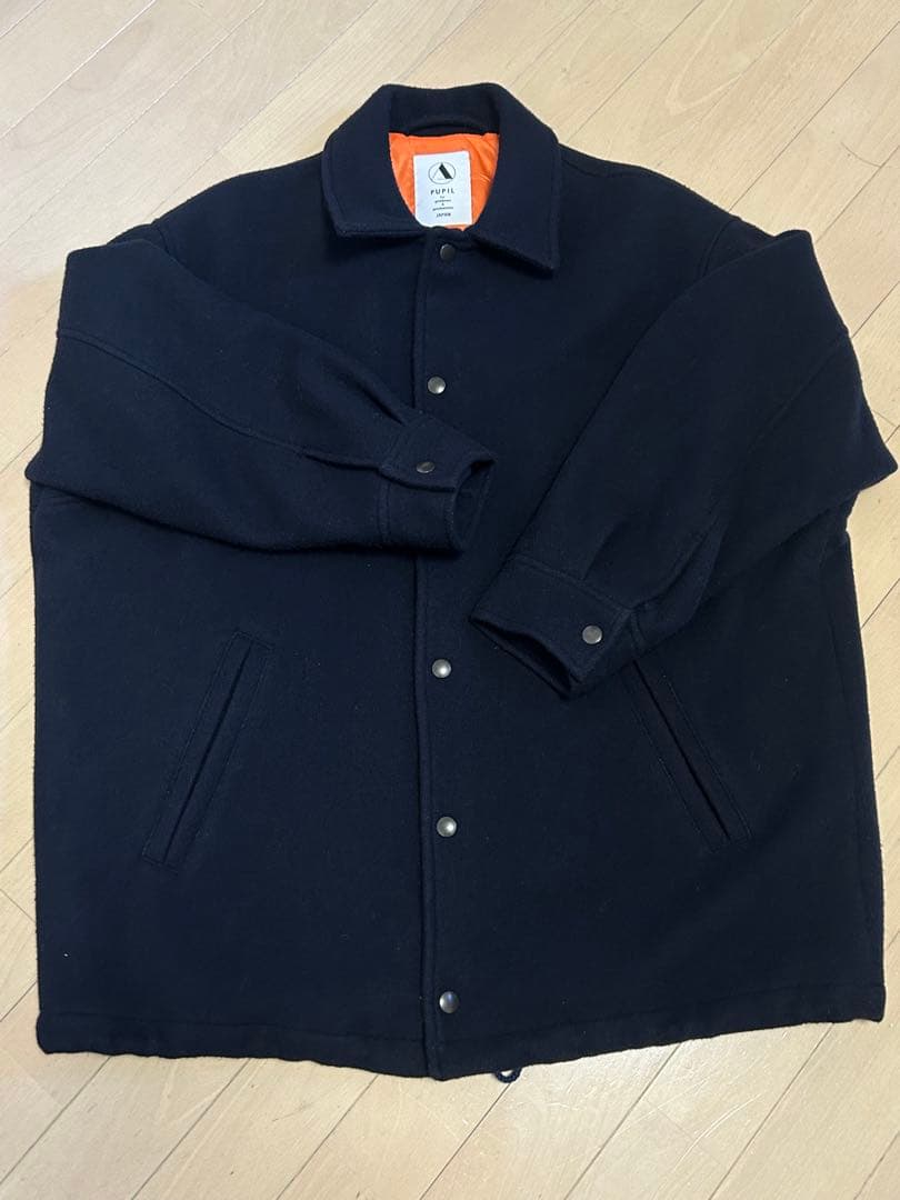 <A PUPIL> COACH JACKET WOOL MIX/ ジャケット