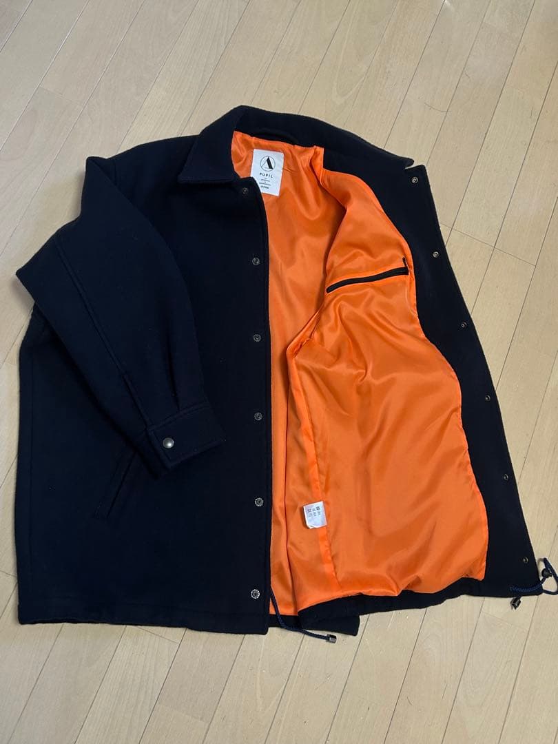 <A PUPIL> COACH JACKET WOOL MIX/ ジャケット