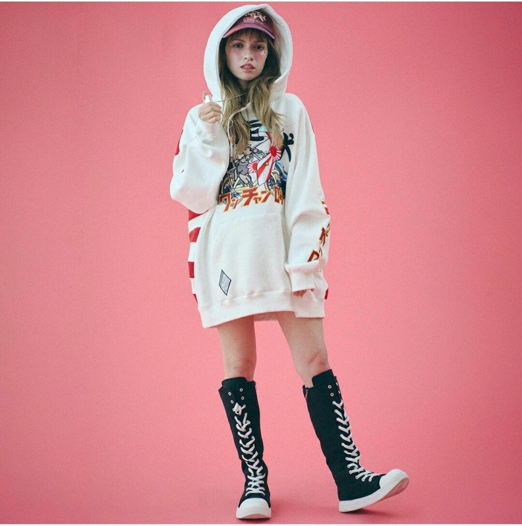 なかし二代目暴走犬パーカー