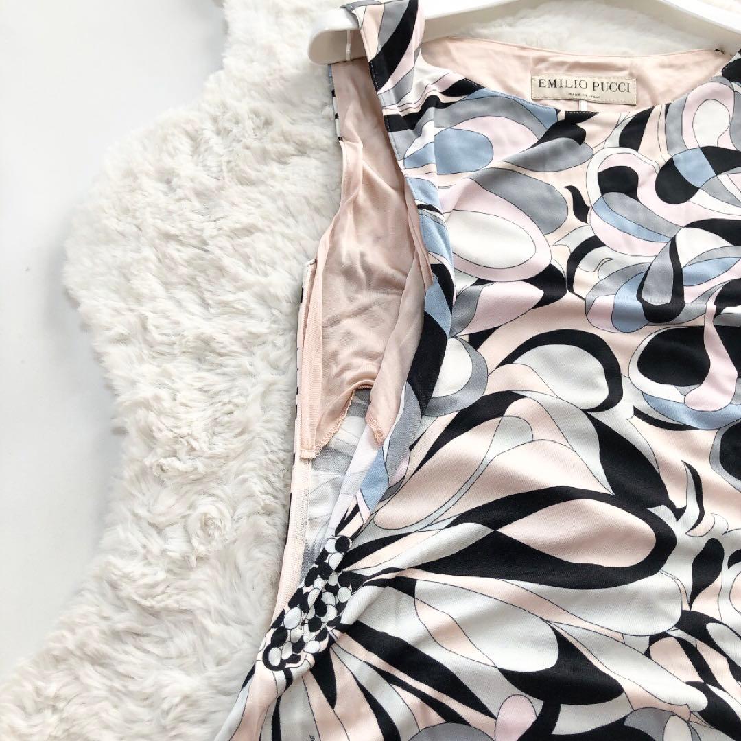 Emilio Pucci*エミリオプッチ　ロングワンピース　プッチ柄　総柄　40