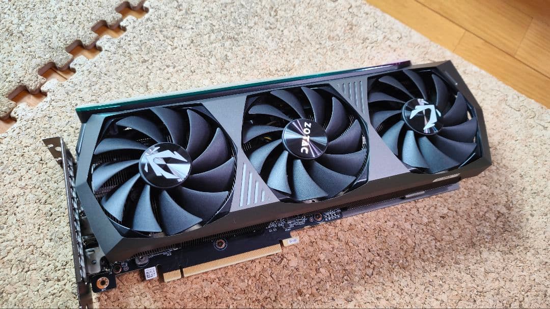 Zotac GeForce RTX 3070Ti AMP holo メンテ済