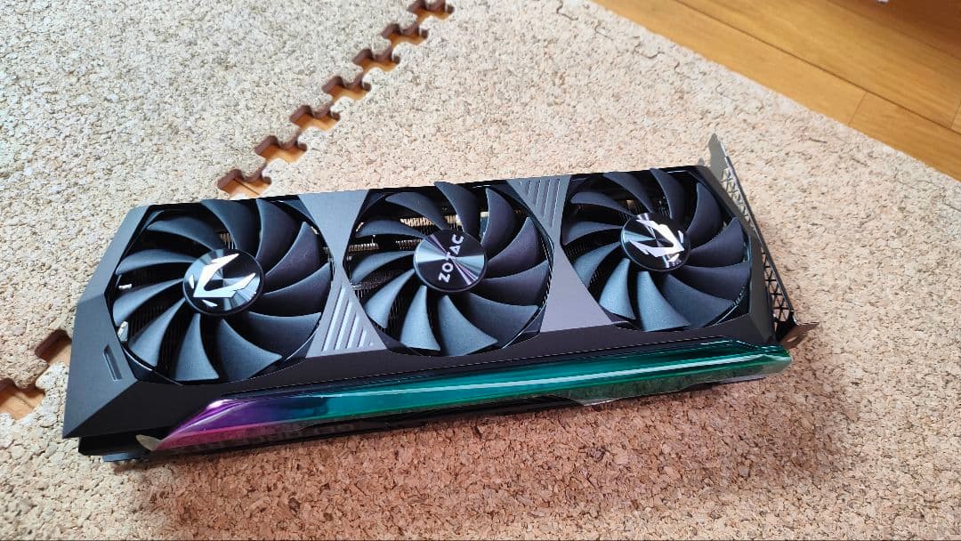 Zotac GeForce RTX 3070Ti AMP holo メンテ済