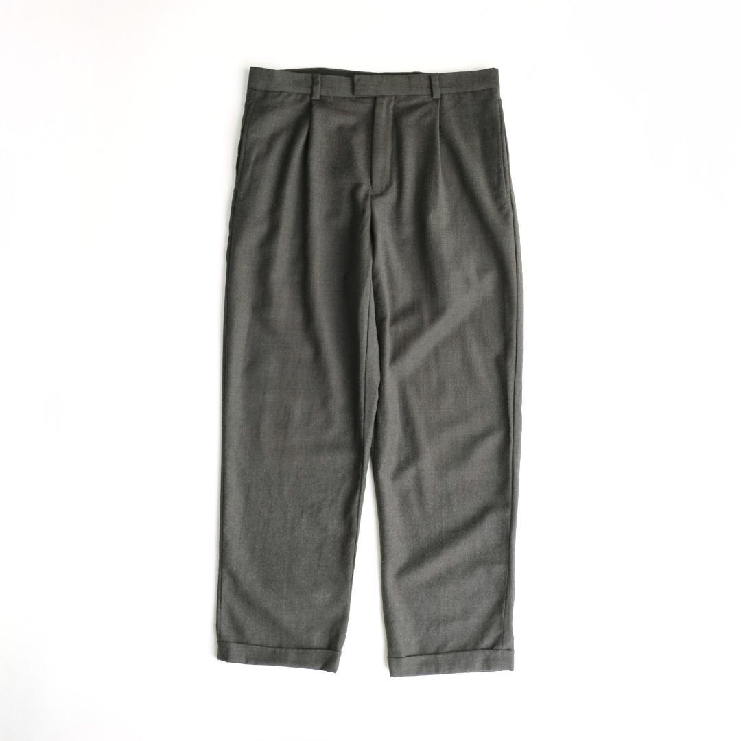 Eddie Bauer 90s ワンタックスラックス チャコール 34×30