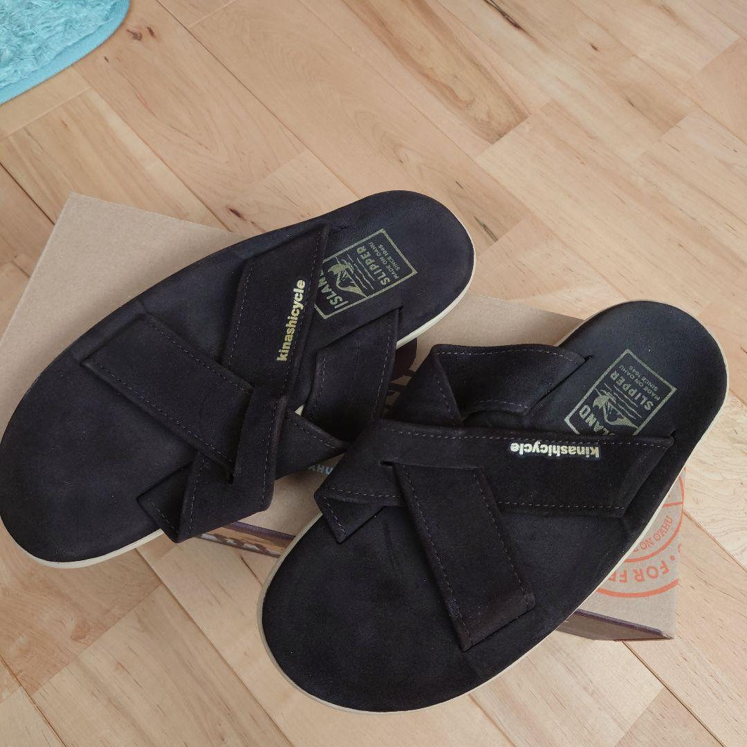 k*r様 木梨サイクル　アイランドスリッパ　コラボ　ブラウン　２６cm　定価¥2