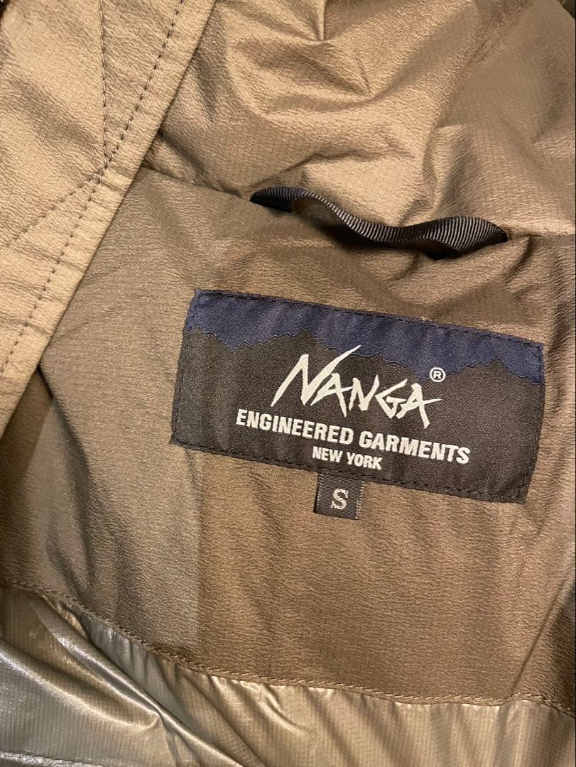NANGA ENGINEERED GARMENTS ダウンジャケット Sサイズ