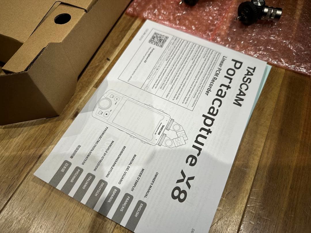 値下げ！【新品同様】TASCAM(タスカム) Portacapture X8