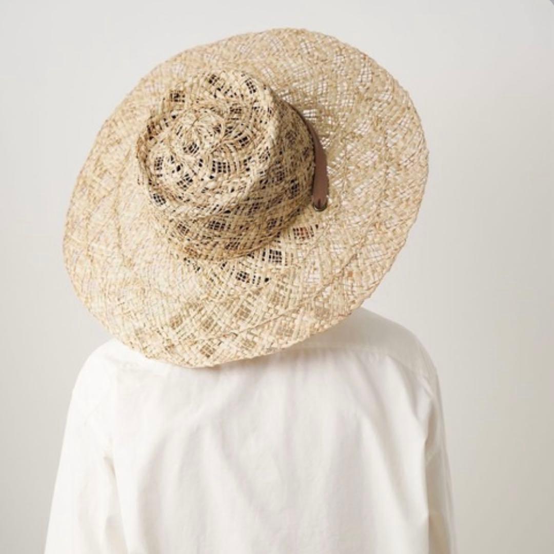 美品 La Maison de Lyllis BAKU AMISCHE 麦藁帽子