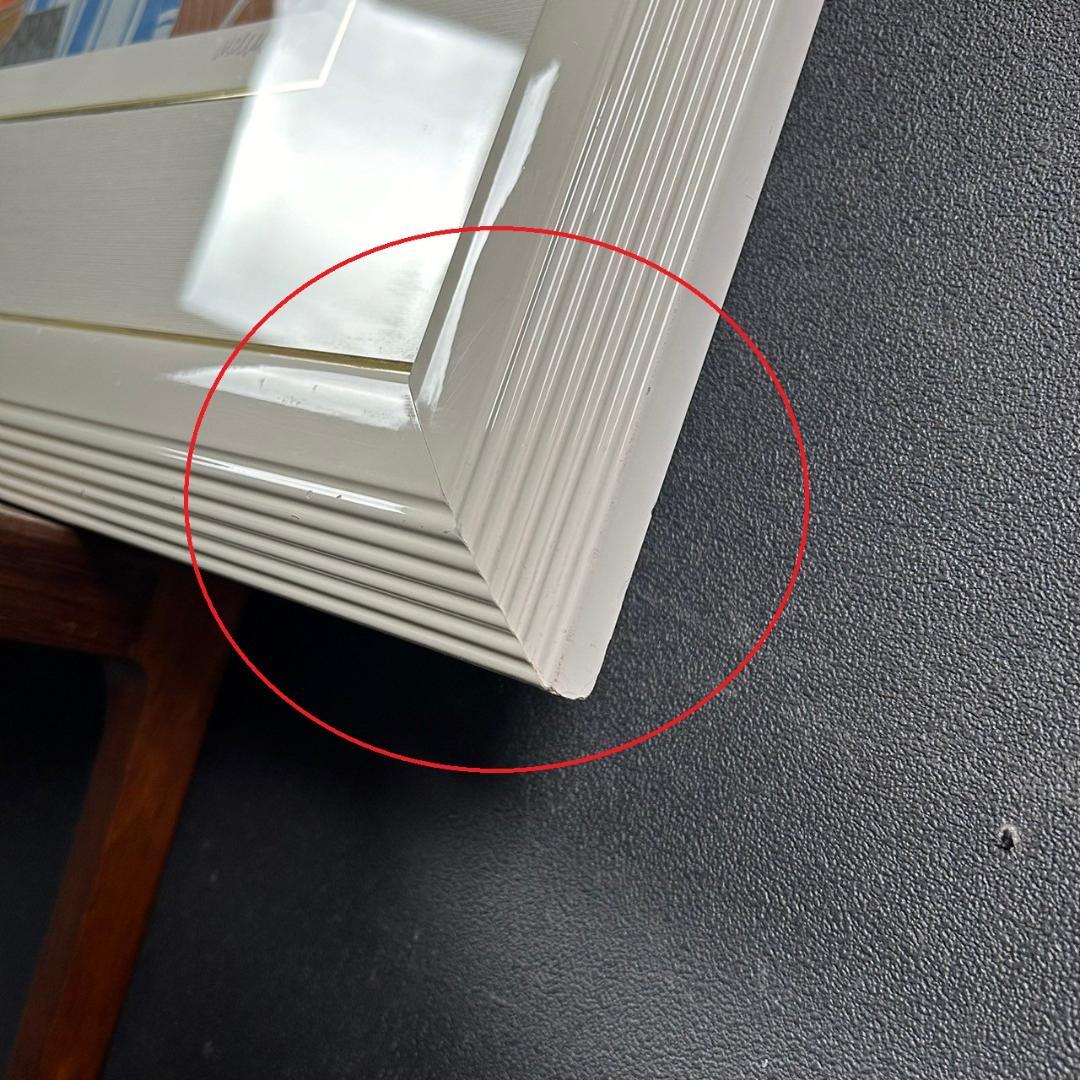 美品 トーマス・マックナイト「マダケット」シルクスクリーン 直筆サイン入 額縁