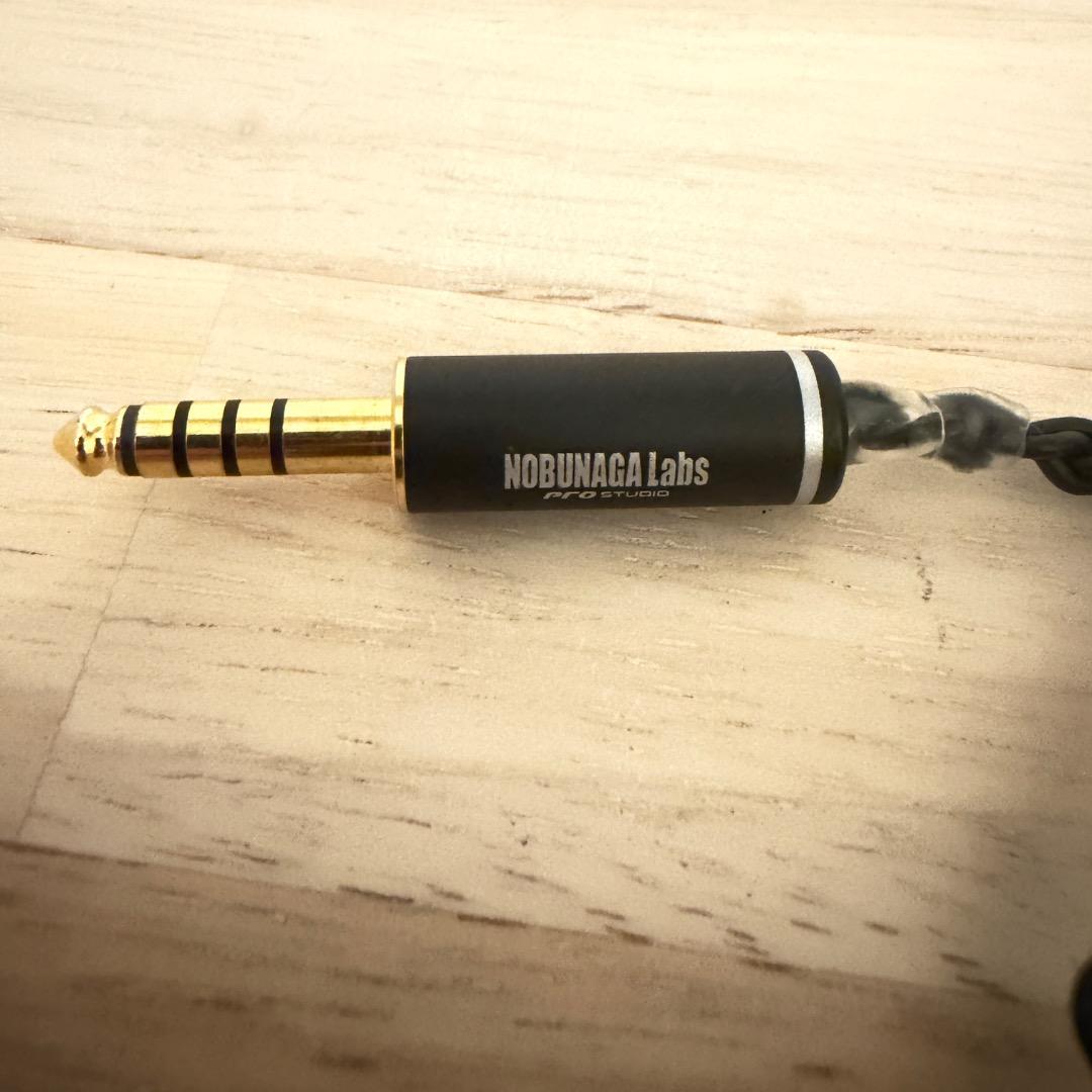 NOBUNAGA Labs 霧降 ヘッドホンケーブル 4.4mm/3.5mm×2