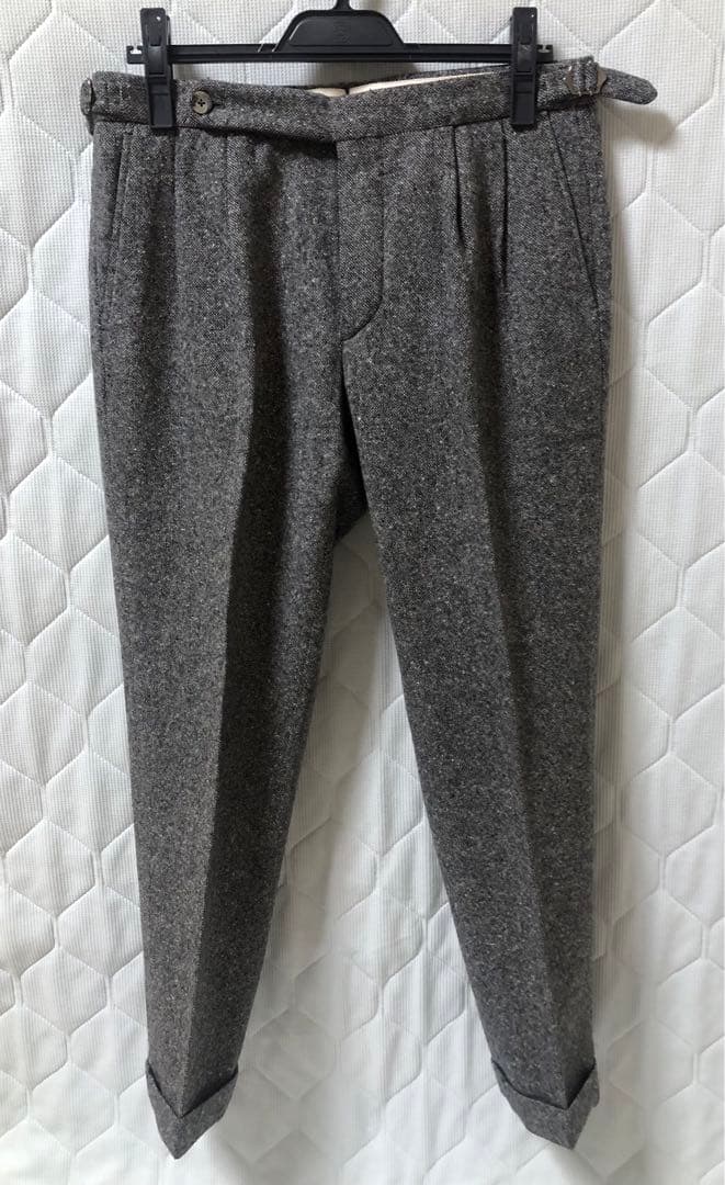 最終GTA プリーツ パンツ 46 サイドアジャスター　HERRICKエリック