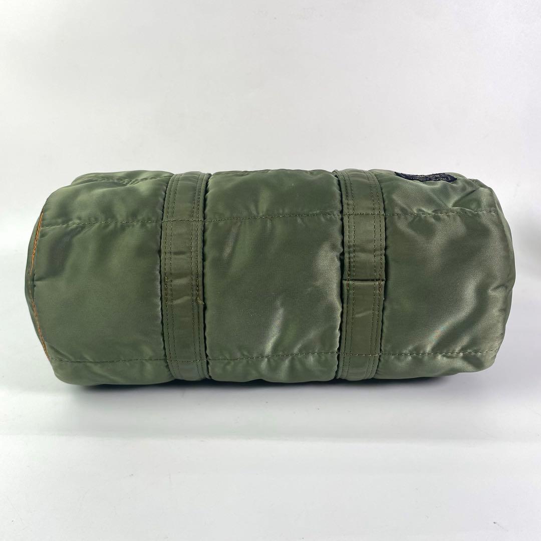 HOKUポーター タンカー　ミニボストン　ロールボストン　セージ　カーキ