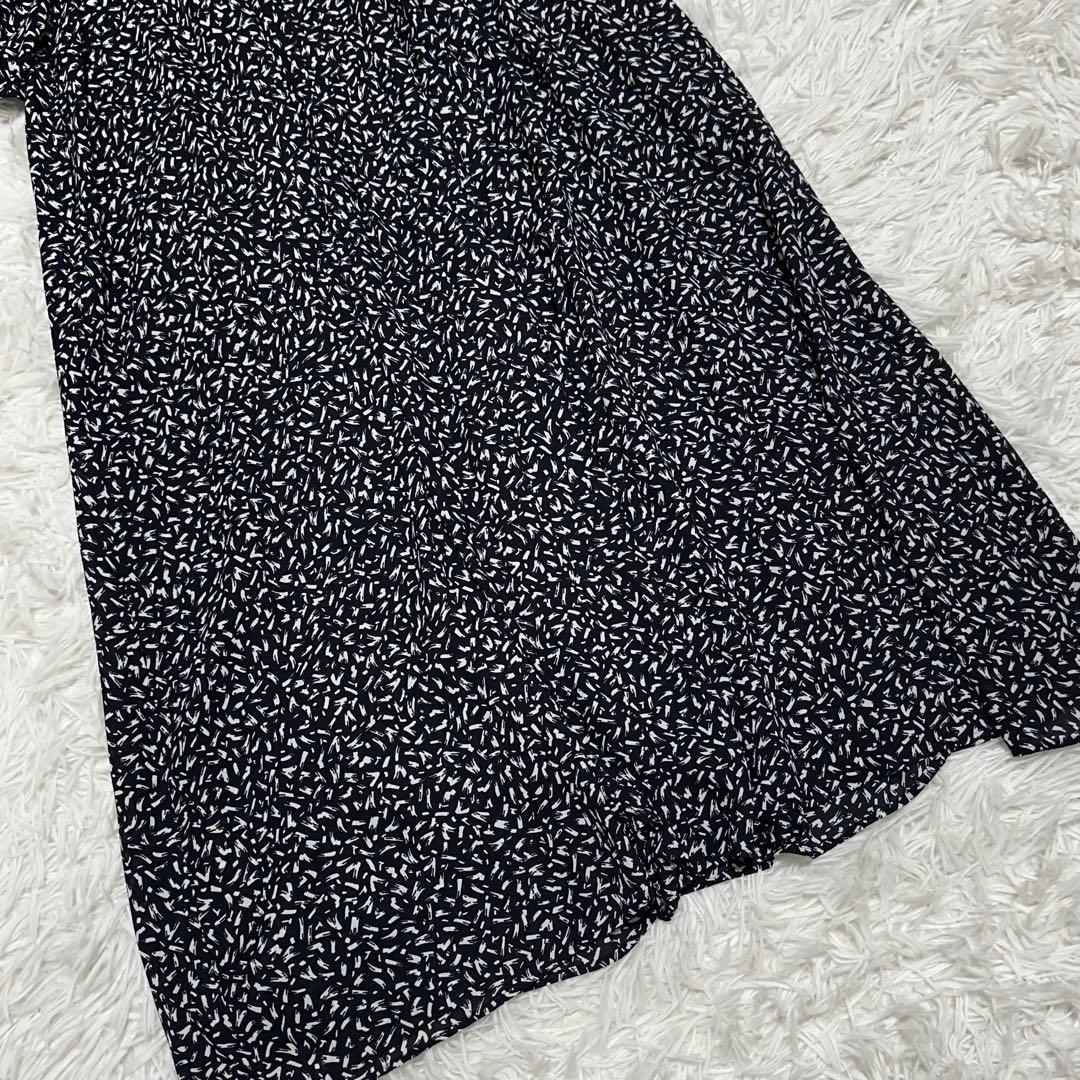 ✨極美品✨25ss【定価3.6万】23区 ペインティングプリントワンピース 40