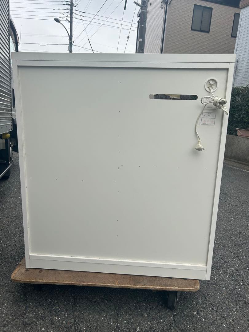 モンブラン　ニトリ　ホワイトキッチン収納キャビネット　※直接引取