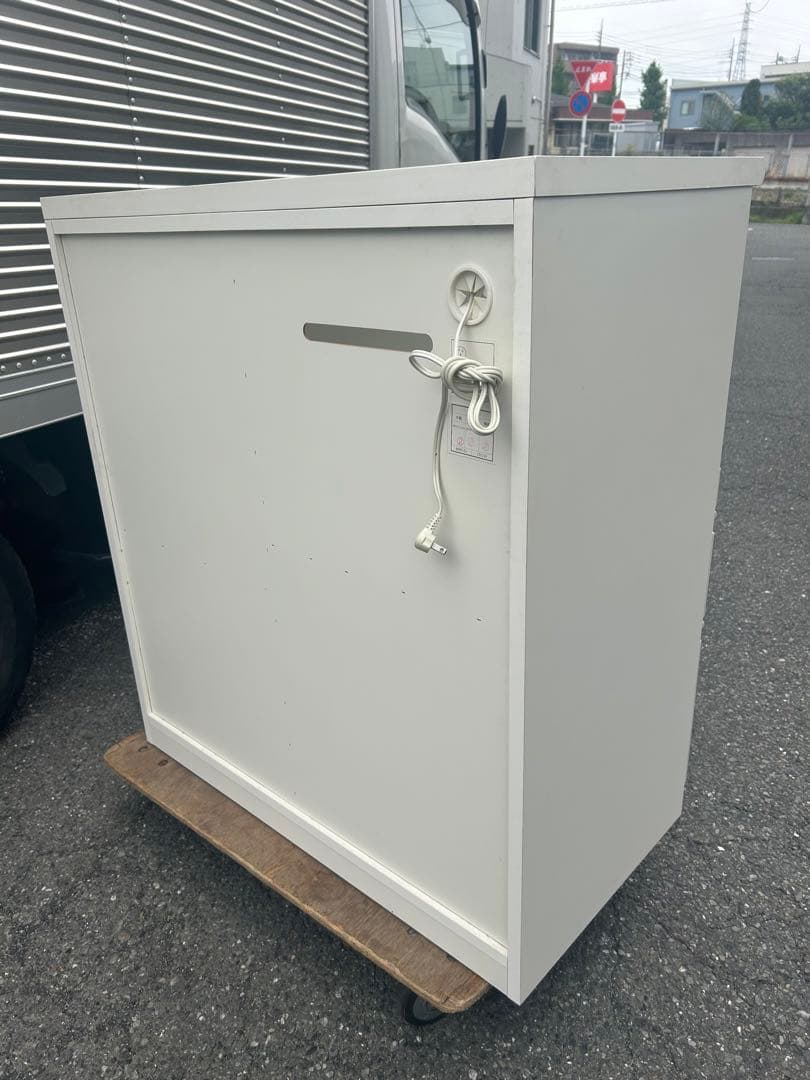 モンブラン　ニトリ　ホワイトキッチン収納キャビネット　※直接引取