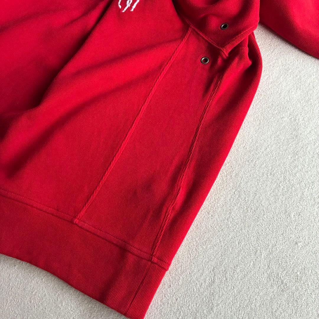 【美品】ラルフローレン ハーフジップ プルオーバースウェット ビッグポニー M