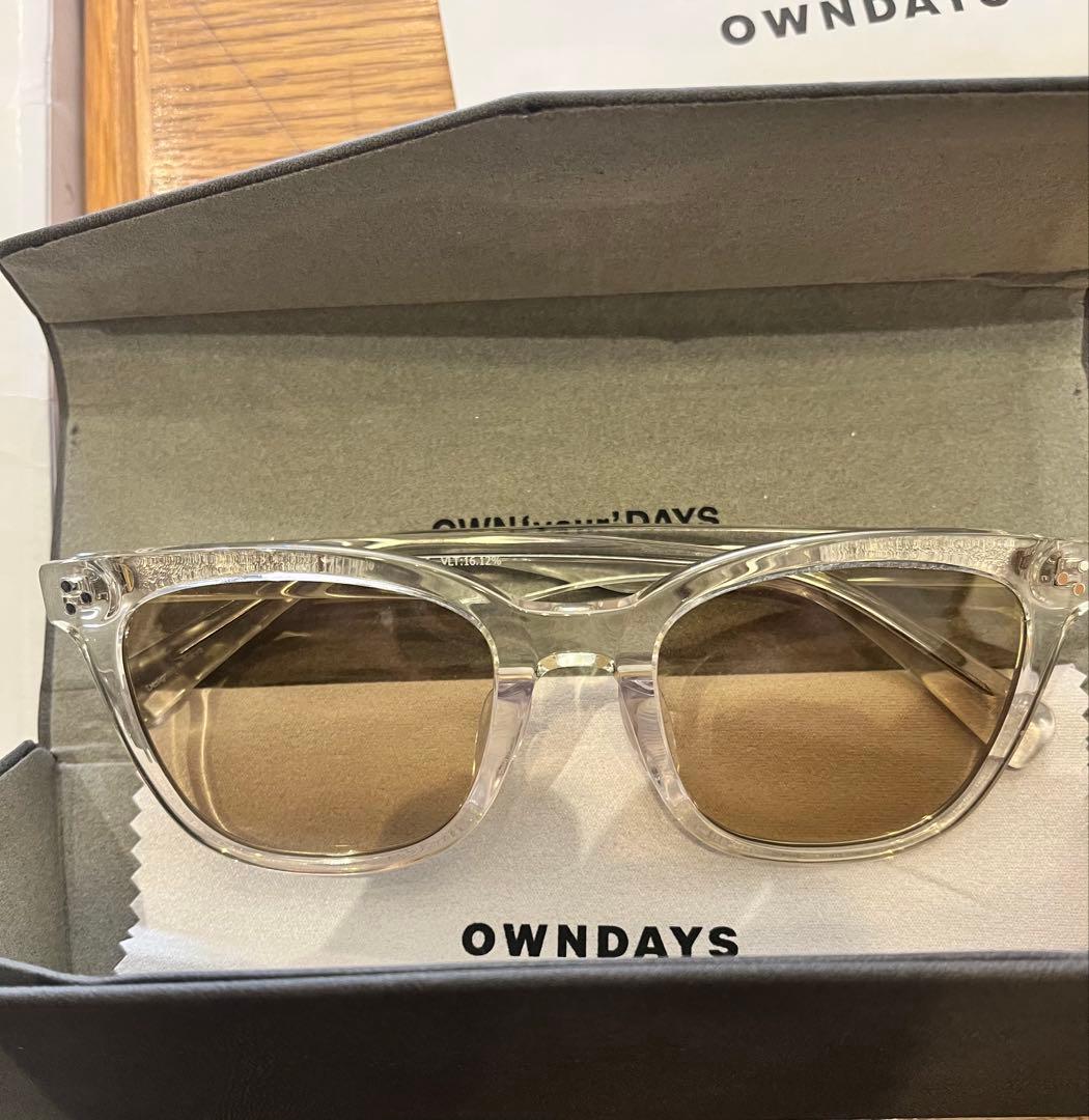 キムタク 木村拓哉さん オンデーズ OWNDAYS クリアフレーム サングラス