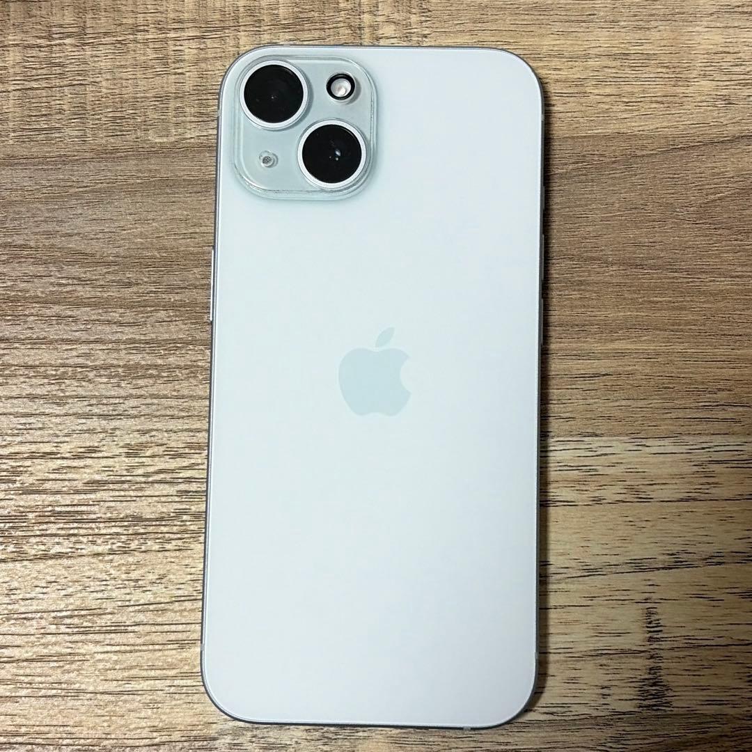 【美品】iPhone15 128G SIMフリー　ブルー