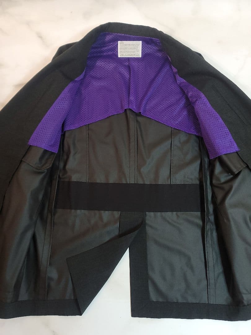 kolor / ウーリータフタ オーバーサイズジャケット / サイズ2