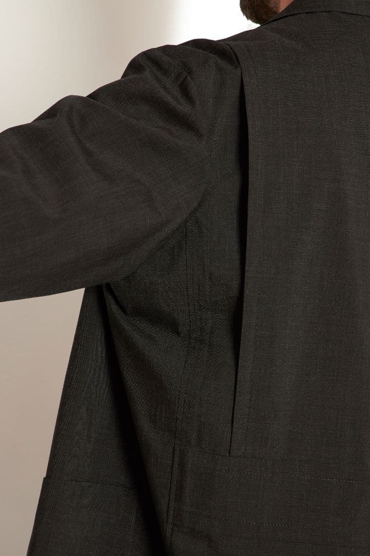 kolor / ウーリータフタ オーバーサイズジャケット / サイズ2