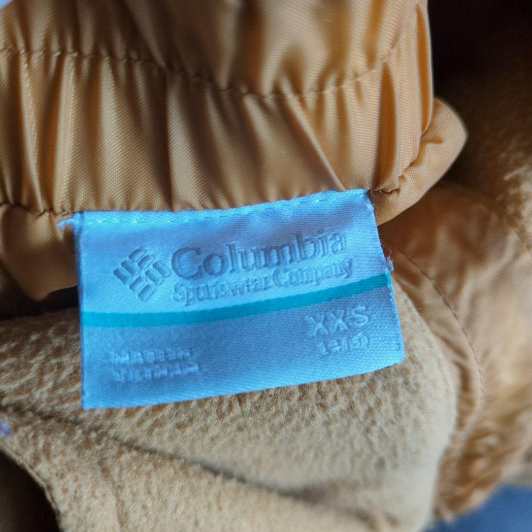 【美品】Columbia 子供リバーシブルスキーウェア xxsサイズ