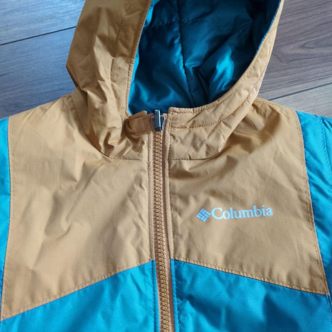 【美品】Columbia 子供リバーシブルスキーウェア xxsサイズ